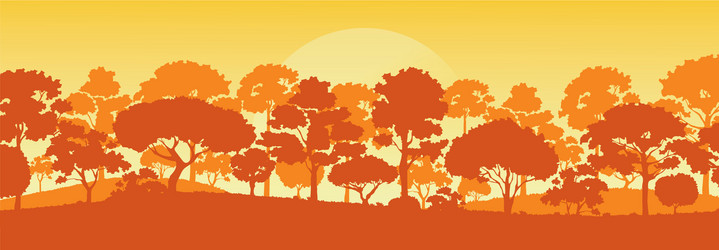 Nature landscape background Royalty Free Vector Image