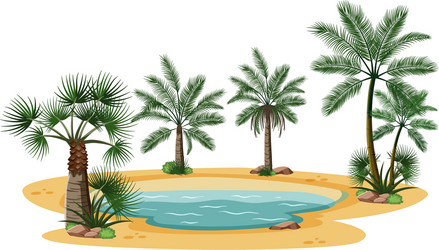Sahara desert Royalty Free Vector Image - VectorStock