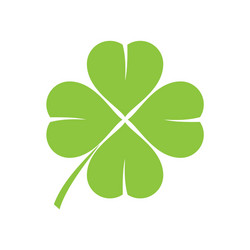 clover icon on background for graphic and web vector image
