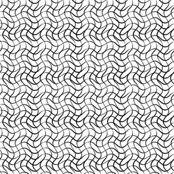 abstract seamless pattern from waves circles vector image