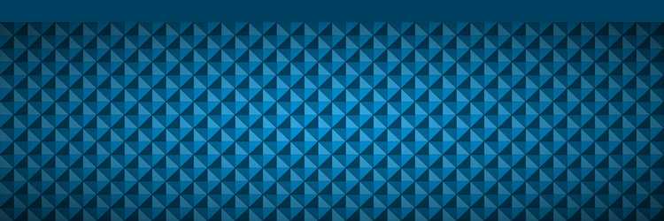 Blue abstract textured triangular header vector