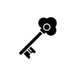 Key icon design template vector