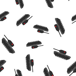 Military tank seamless pattern Royalty Free Vector Image