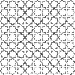 geometric patterns design vector image