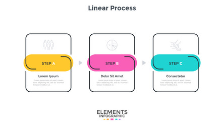 modern infographic template vector