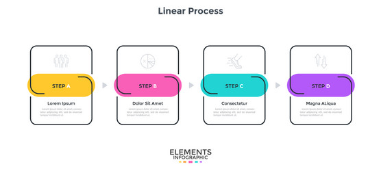 modern infographic template vector