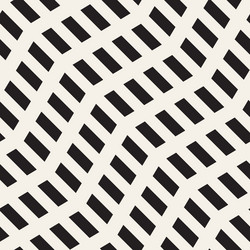 Zigzag Line Pattern - Abstract vector image