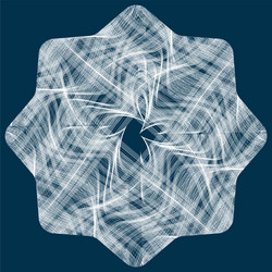 modern wave curve abstract presentation pattern vector image