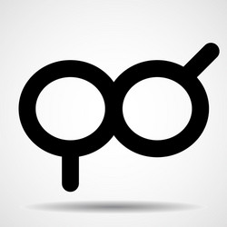 Female and male gender symbol sign vector