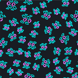 line data stream icon isolated seamless pattern vector image