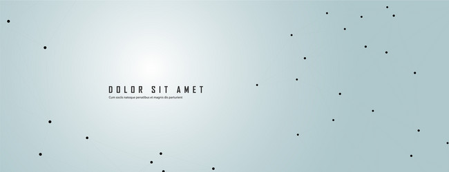 abstract connection pattern with dynamic lines vector image