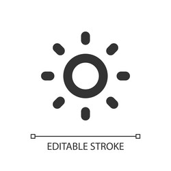 light mode pixel perfect linear ui icon vector image