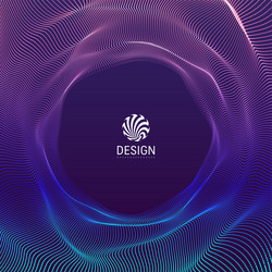 3d futuristic technology style abstract background vector image