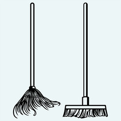 Clean set Royalty Free Vector Image - VectorStock