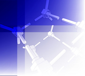 sketch of an abstract architecture vector image
