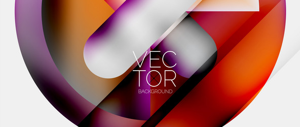dynamic fluid gradient techno sphere mesmerizing vector image