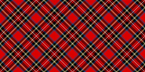 Royal stewart tartan plaid argyle pattern vector