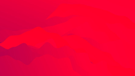 abstract red background with gradient waves vector image