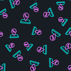 line map pointer with telephone or communication vector image