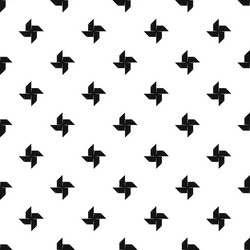 Origami shuriken pattern seamless vector