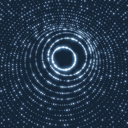 lattice structure network 3d grid surface vector image