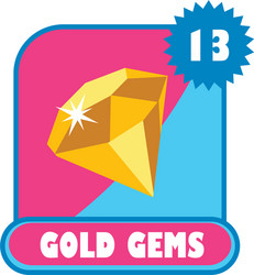 game asset menu layer - video icon sign vector image