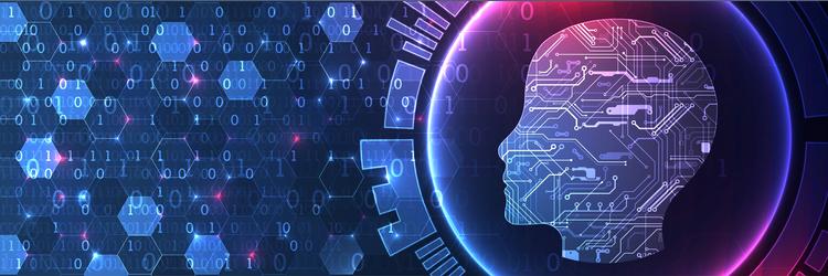 abstract background on the theme of artificial vector image