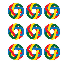 Abstract Circular Pattern vector image