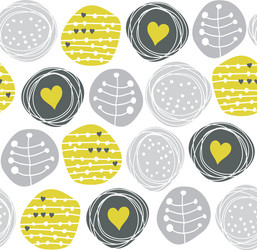 Retro Circle Pattern vector image