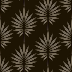 Seamless antique floral deco pattern ornament vector