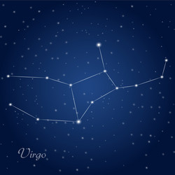 Taurus constellation zodiac Royalty Free Vector Image