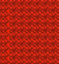 abstract background of red hexagons pattern vector image