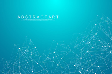 abstract big data visualization digital network vector image