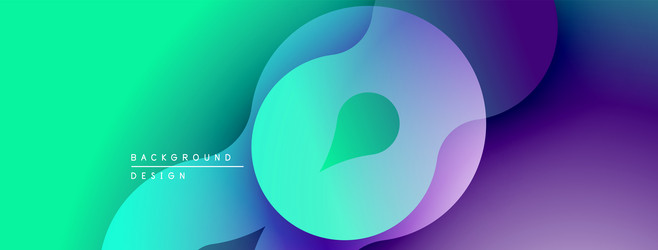 abstract gradient background fluid shapes blend vector image