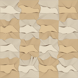 abstract linear colorful background vector image