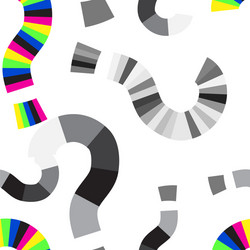 question marks seamless pattern or interrogation vector image