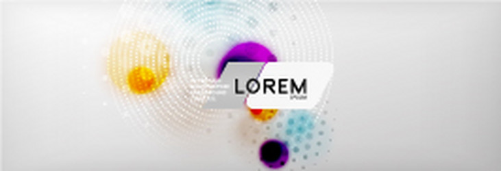 background abstract - blurred dotted color circle vector image