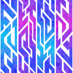 Purple Geometric Pattern vector image