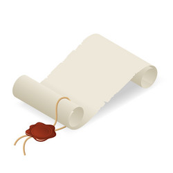 Recycled paper roll Royalty Free Vector Image - VectorStock