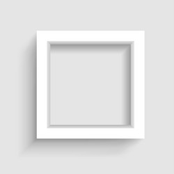 presentation picture frame design vector image