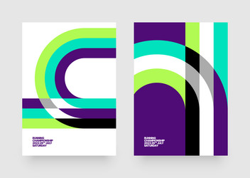 layout template for events or business related vector image
