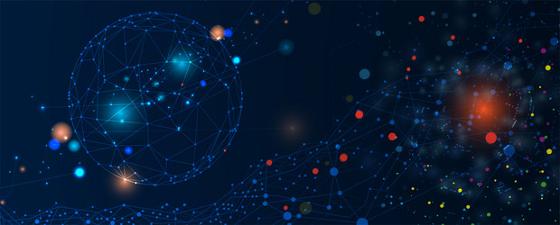 quantum processing deep learning artificial vector image