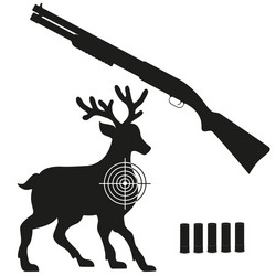 Shotgun 01 Royalty Free Vector Image - VectorStock