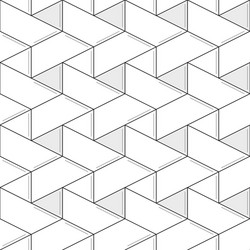 geometric seamless pattern and background linear vector image