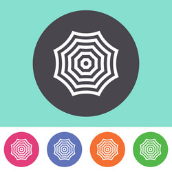 Umbrella icon vector