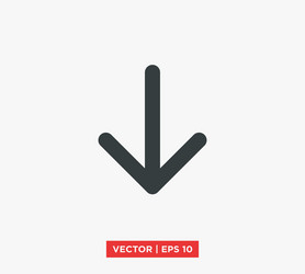 arrow point mark icon vector image