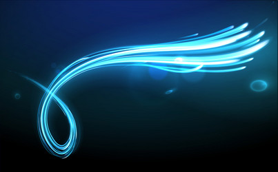 Blue abstract background lighting curve and layer Vector Image