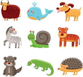 Cute animals Royalty Free Vector Image - VectorStock