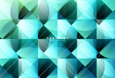 abstract colorful square shapes background vector image