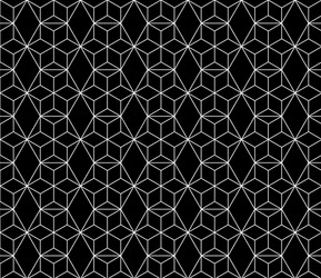 seamless geometric pattern with editable vector image